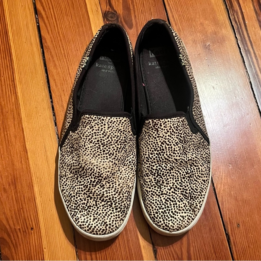 Kate Spade Keds Calf Hair Double Decker